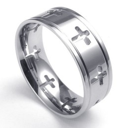 Wunderschönes Design Farbbrillanz Ausgezeichnete Qualität Titanring