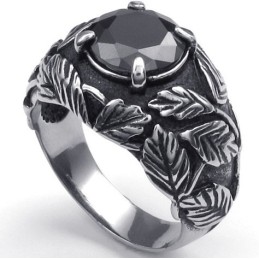 Elegante Form Zarte Farben Hochwertiger Titanring