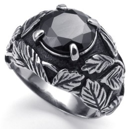Elegante Form Zarte Farben Hochwertiger Titanring
