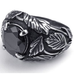 Elegante Form Zarte Farben Hochwertiger Titanring