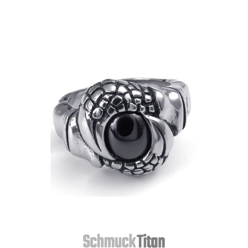 Rationale Konstruktion Farbbrillanz Weltweit Bekannter Titanring