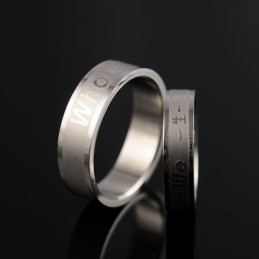 Liebe Dich Fürs Leben Paar Recht Ring