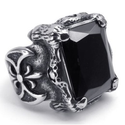 Attraktives Design Farbbrillanz Stabile Qualität Titan Ring