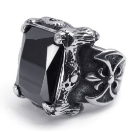 Attraktives Design Farbbrillanz Stabile Qualität Titan Ring