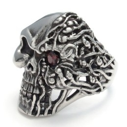 Fein Verarbeiteter Farbbrillanz Hochwertiger Titanring