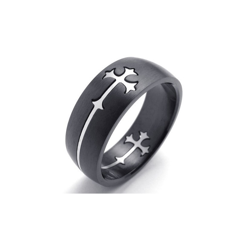 Geschicktes Design Zarte Farben Hochwertiger Titanring Geschicktes Design Zarte Farben Hochwertiger Titanring