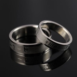Liebe Dich Fürs Leben Paar Recht Ring