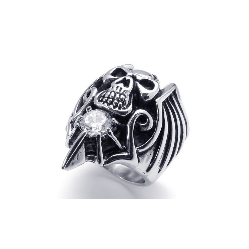 Fein Verarbeiteter Farbbrillanz Große Varianten Titan Ring Fein Verarbeiteter Farbbrillanz Große Varianten Titan Ring
