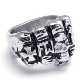 Modernes Design Zarte Farben Die Königin Der Qualität Titan Ring