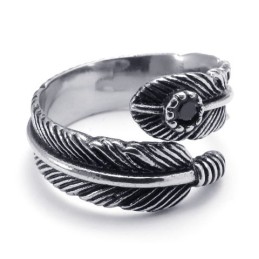 Wunderschönes Design Zarte Farben Hochwertiger Titanring