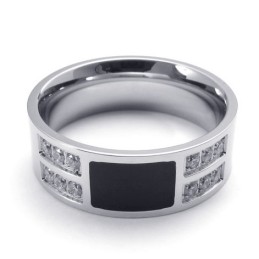 Wunderschönes Design, Farbbrillanz, Um Eine Lange Geschichte Zu Haben, Titanring