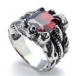 Üppiges Design, Schöne Farben, Exzellente Qualität, Titanring