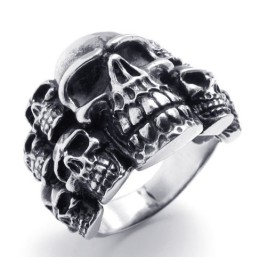 Modernes Design Farbbrillanz Hervorragende Qualität Titan Ring
