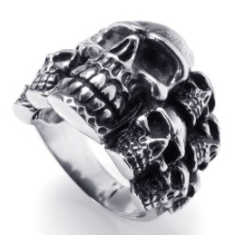 Modernes Design Farbbrillanz Hervorragende Qualität Titan Ring
