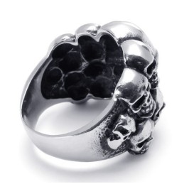 Modernes Design Farbbrillanz Hervorragende Qualität Titan Ring