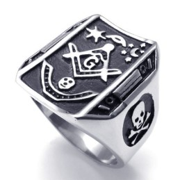 Modische Muster Farbbrillanz Hochwertiger Titanring