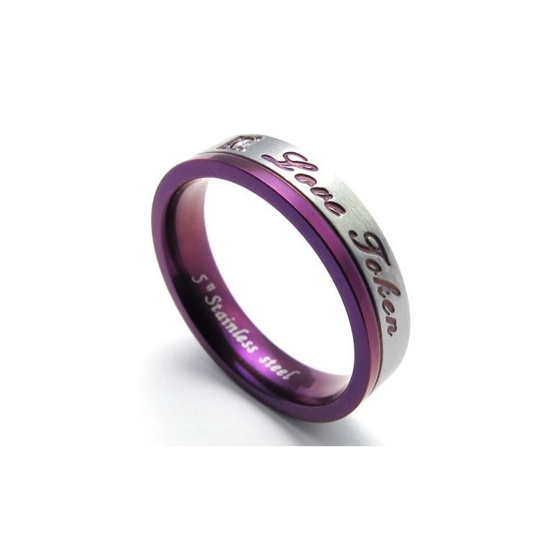 Ausgefeilte Technologie Wunderschöne Farben Hochwertiger Titanring Ausgefeilte Technologie Wunderschöne Farben Hochwertiger Titanring