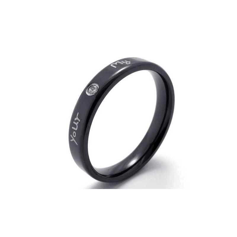 Geschicktes Design Zarte Farben Hochwertiger Titanring Geschicktes Design Zarte Farben Hochwertiger Titanring