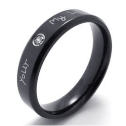 Für Ihre Auswahl Zarte Farben Hochwertiger Titanring