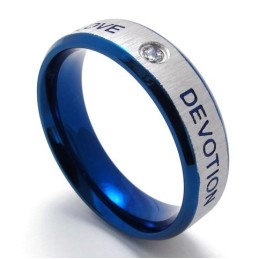 Professionelles Design Schöne Farben Hochwertiger Titanring