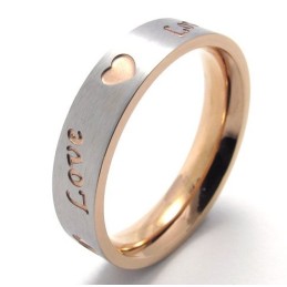Elegante Form, Farbbrillanz, Um Einen Langjährigen Ruf Titan Ring Haben
