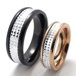 Neueste Technologie Schöne Farben Ausgezeichnete Qualität Titan Ring