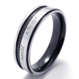 Geschicktes Design Zarte Farben Hochwertiger Titanring