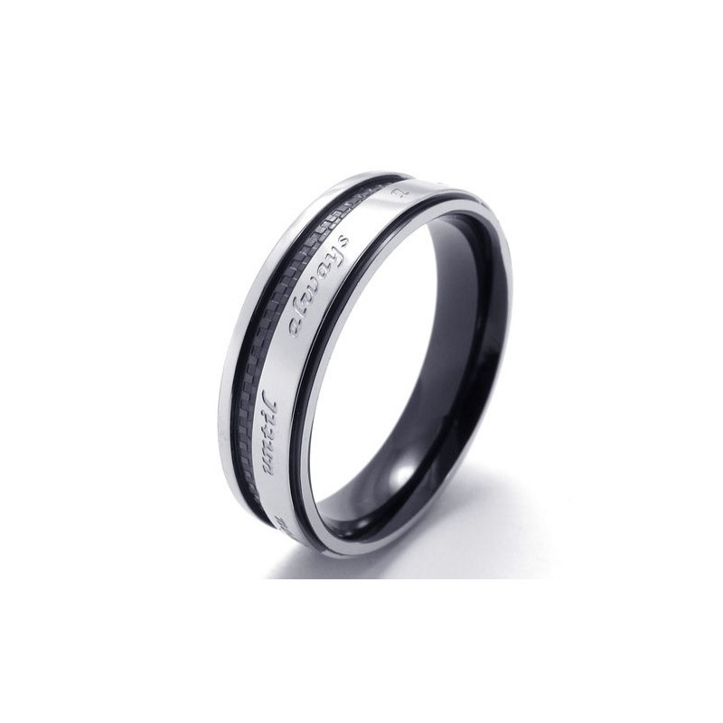 Geschicktes Design Zarte Farben Hochwertiger Titanring Geschicktes Design Zarte Farben Hochwertiger Titanring