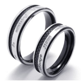 Geschicktes Design Zarte Farben Hochwertiger Titanring
