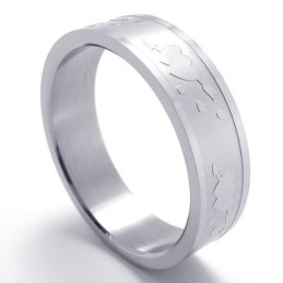 Geschickte Herstellung Farbbrillanz Zu Gewinnen Warmes Lob Von Kunden Titan Ring