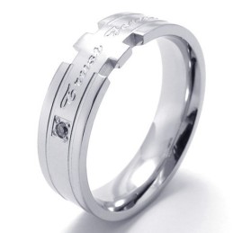 Elegante Form, Farbbrillanz, Die Sich Weltweit Gut Verkauft, Titanring