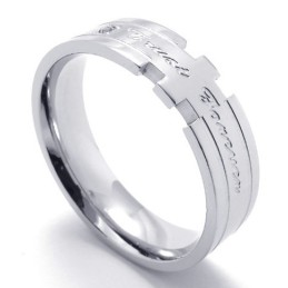 Elegante Form, Farbbrillanz, Die Sich Weltweit Gut Verkauft, Titanring