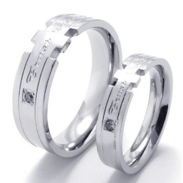 Elegante Form, Farbbrillanz, Die Sich Weltweit Gut Verkauft, Titanring