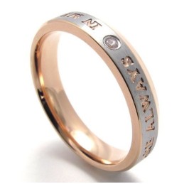 Schönes Design Schöne Farben Ausgezeichnete Qualität Titan Ring