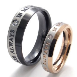 Schönes Design Schöne Farben Ausgezeichnete Qualität Titan Ring