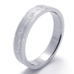 Elegante Form, Farbbrillanz, Der König Der Qualität, Titanring