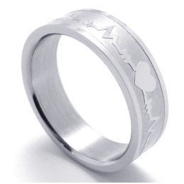 Professionelles Design Farbbrillanz Der König Der Qualität Titanring