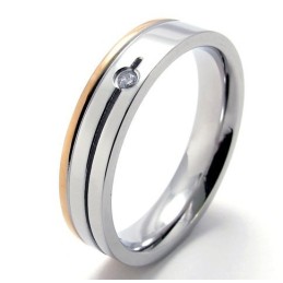 Wunderschönes Design, Farbbrillanz, Die Königin Der Qualität, Titanring