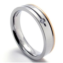 Wunderschönes Design, Farbbrillanz, Die Königin Der Qualität, Titanring