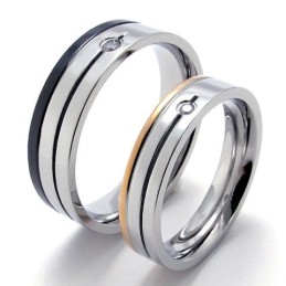 Wunderschönes Design, Farbbrillanz, Die Königin Der Qualität, Titanring