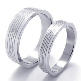 Elegante Form, Farbbrillanz, Die Sich Weltweit Gut Verkauft, Titanring