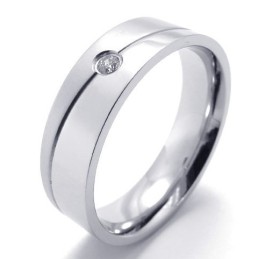 Professionelles Design Farbbrillanz Weltweit Bekannter Titanring