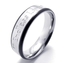 Elegante Form Farbbrillanz Zuverlässiger Ruf Titanring