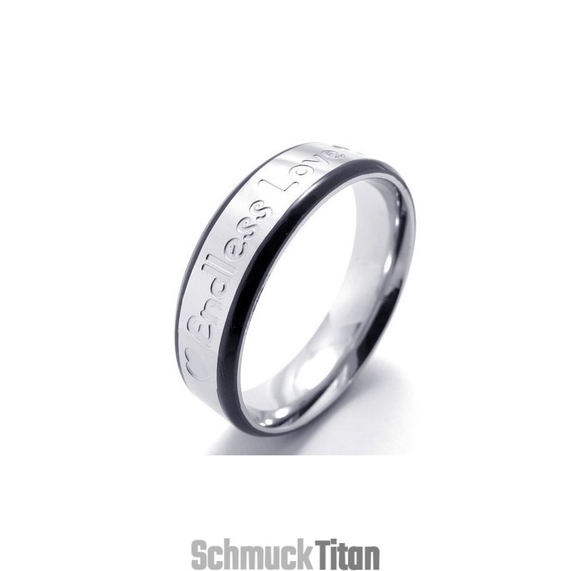 Elegante Form Farbbrillanz Zuverlässiger Ruf Titanring