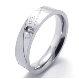 Attraktives Design Farbe Brilliancyto Haben Eine Lange Bestehend Ruf Titan Ring