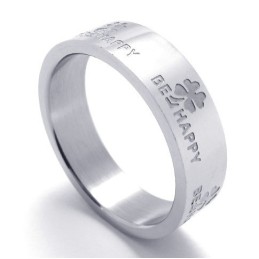 Wunderschönes Design, Farbbrillanz, Um Eine Lange Geschichte Zu Haben, Titanring