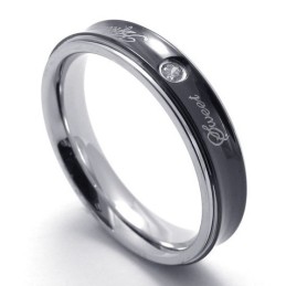 Deft Design Farbbrillanz Hochwertiger Titanring