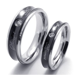 Deft Design Farbbrillanz Hochwertiger Titanring