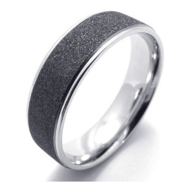 Verschiedene Stile Zarte Farben Hochwertiger Titanring