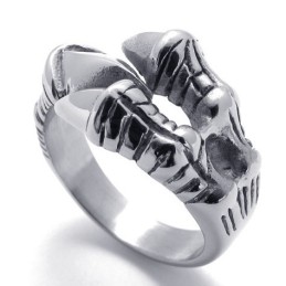 Modernes Design Farbbrillanz Hervorragende Qualität Titan Ring